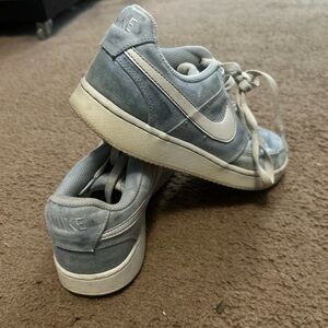 Nike Air Force One Low Blue Suede